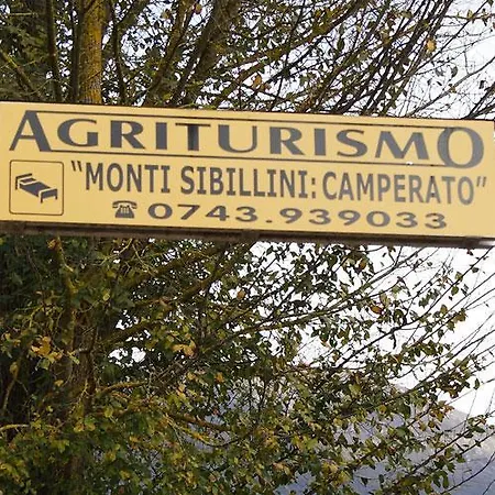 Farm stay Monti Sibillini Camperato *